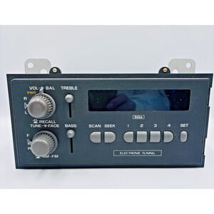 Delco Model 16169155 is an OEM AM/FM Radio General Motors Vehicles 1994-97 NOS